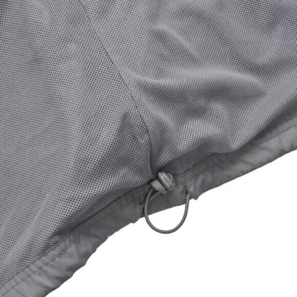 Reebok Full Zip  Track Jacket Grey Athletic Lightweight Size Large - Picture 12 of 13